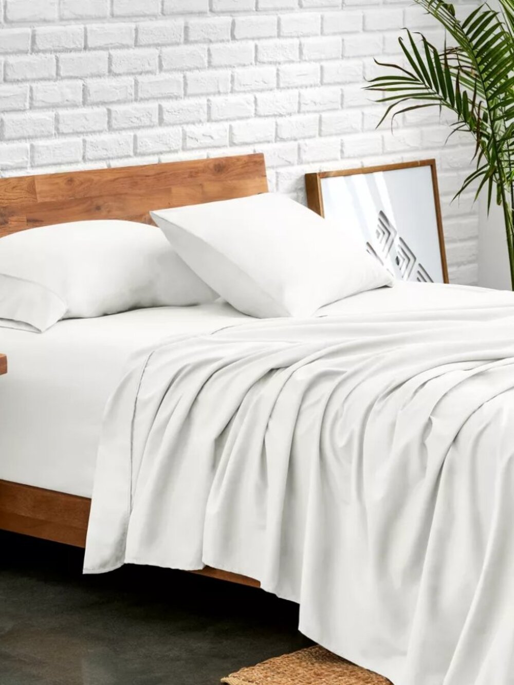 NEW Ultra Soft Sheet Set for Split & Adjustable Beds Bare Home Cream Split King
